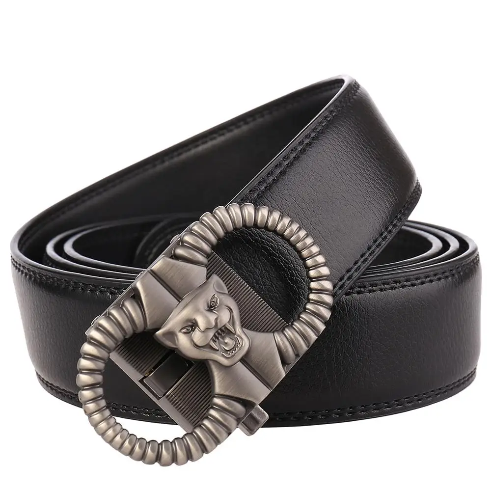 

Genuine Leather Male Strap Cowhide Automatic Buckle Designer Belt Men's Quality Men Belt Luxury Designer Belt Birthday Present