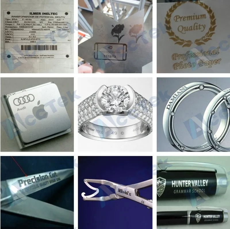 fiber marking machine sample