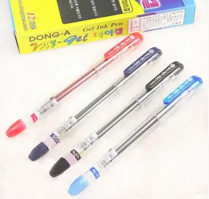 DONG-A Gel Pen 0.5 mm  0.4 mm Transparent Pen  Exam Special Pen Made In korea 6