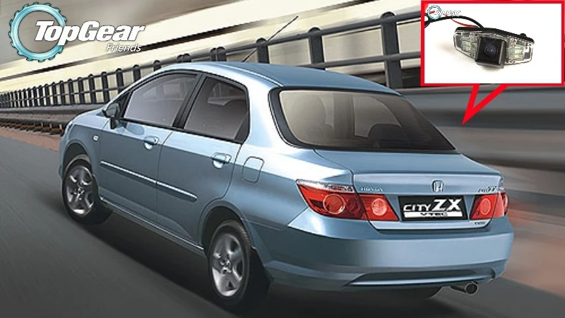 Автомобильная камера заднего вида для HONDA City / Fit Sedan качественная использования с