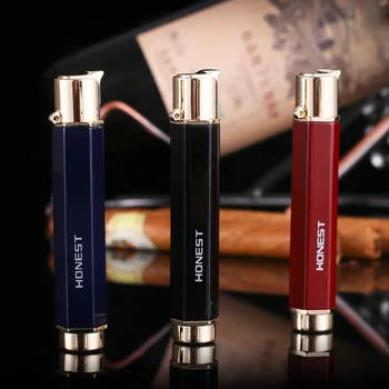 

10pcs/lot Butane gas windproof lighter Smoke tool gadgets for men 3 color select plasma lighter isqueiro with pakeage box