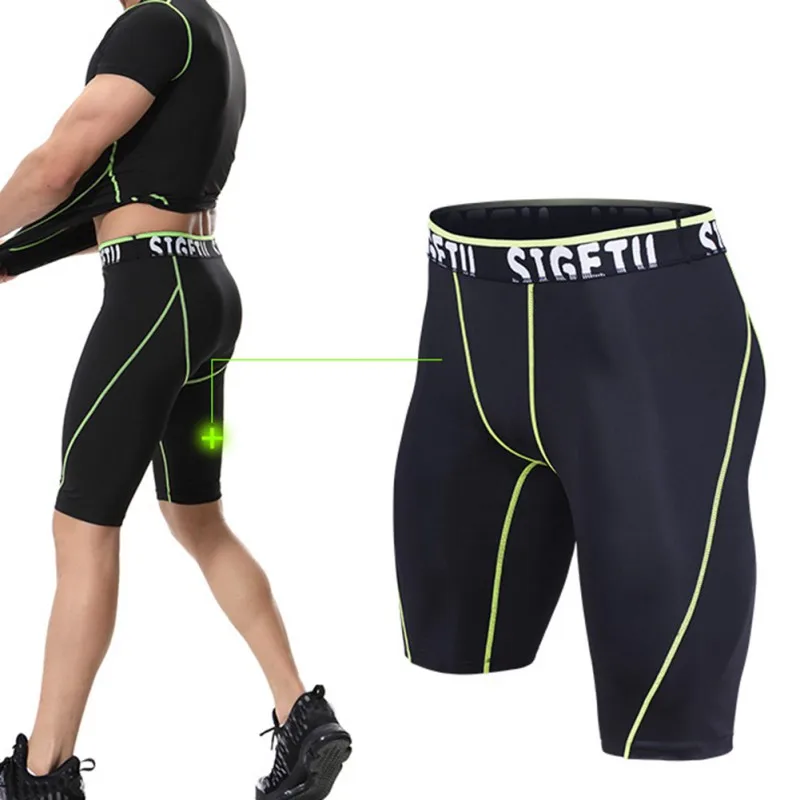 Buy Men Summer Running Shorts Tights Quick Dry