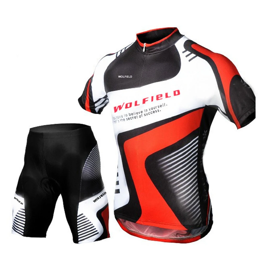 

Cycling Bicycle Bike Outdoor Jersey + Shorts Short Sleeves Breathable Riding Clothes Pants