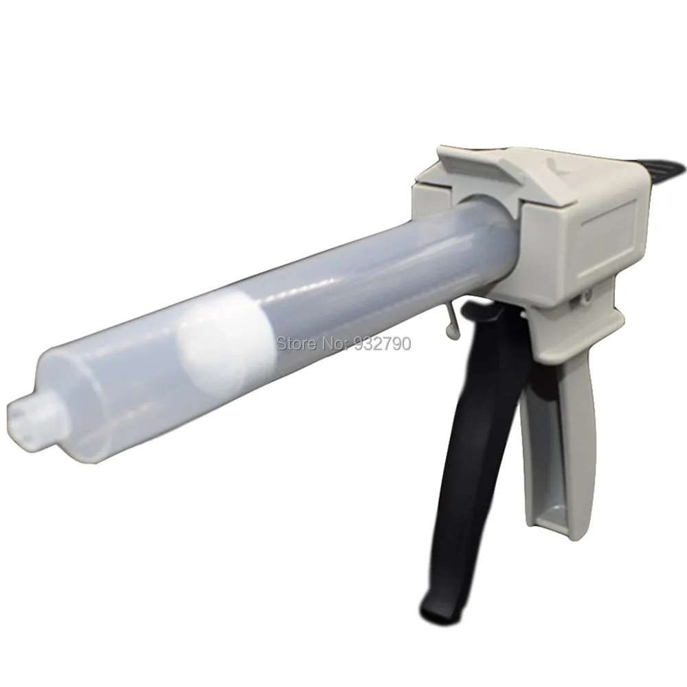 

Epoxy Adhesive Gun 55cc 55ml Cartridges Manual Single Component Adhesive Applicator Gun + Glue Liquid Dispenser Syringe Barrel
