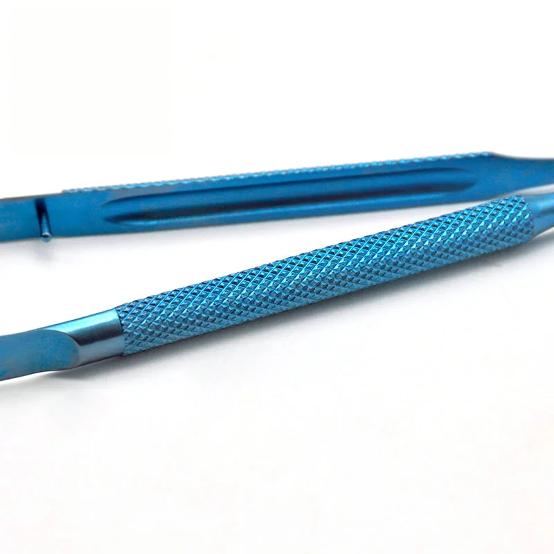 Titanium Aesthetic Plastic Surgery ophthalmic microsurgical scissors corneal scissors microsurgical scissors 12.5 / 14/16 /18cm 6