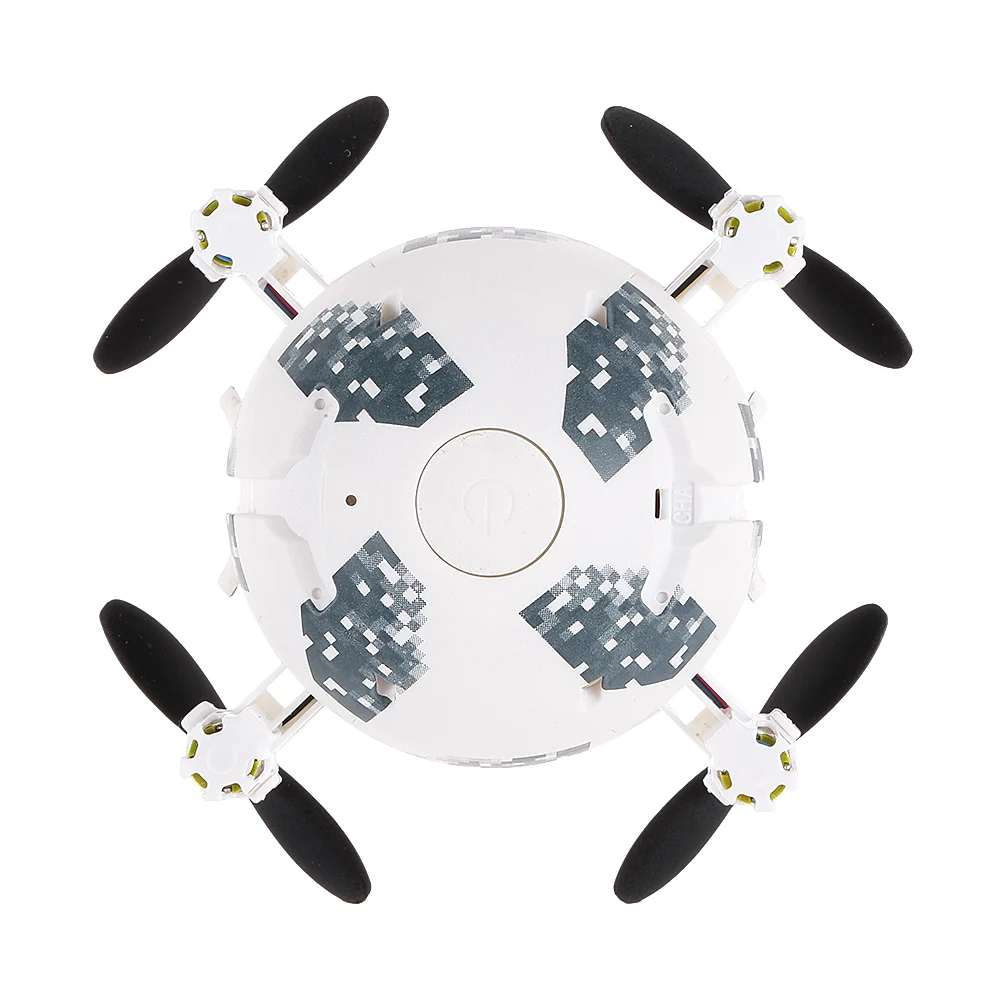 

Cute KT101 Foldable Sphere-Shaped RC Drone 2.4G 6-Axis Gyro Altitude Hold Headless RC Quadcopter Mini Drone