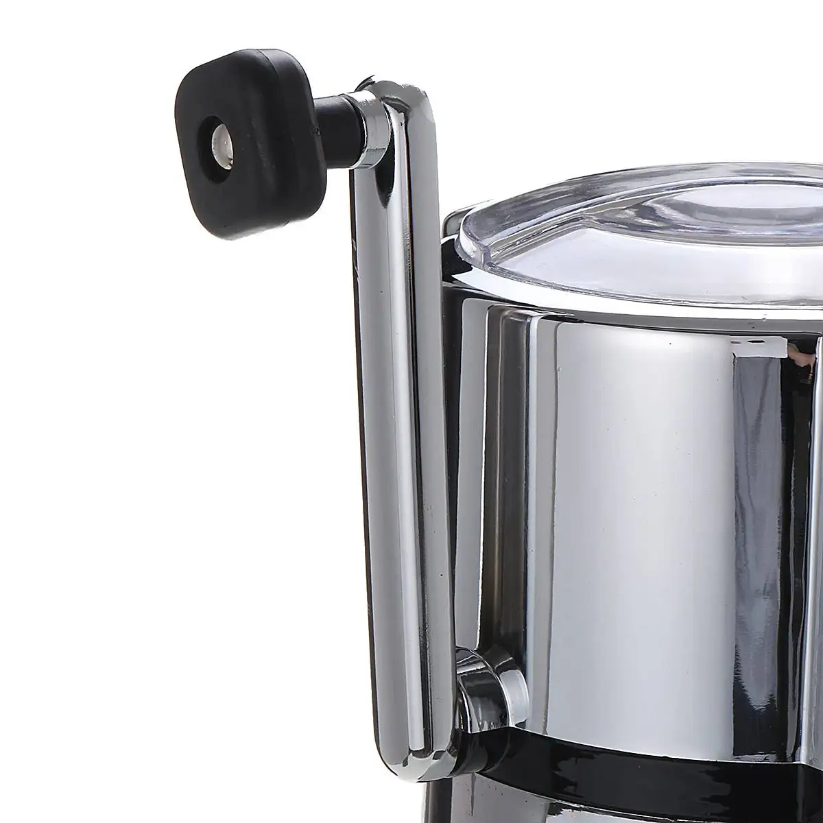 Stainless Steel Manual Ice Shaver Crusher Chopper Portable Hand Operated Shredding Machine Home Bar Tool Scoop Smoothie Maker