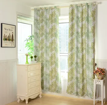 

2017 New Hawaiian Tropic curtains blackout curtains for living room rideaux pour le salon window curtain cortinas