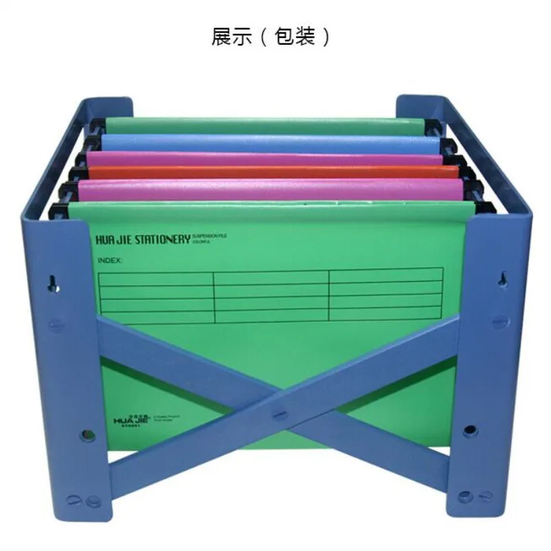 12pcs/pack A4 Extra Capacity Reinforced Hanging Folders Fast Hanging Clip Category Tags Find Fast for Business Office color transparent folder wall file organizer