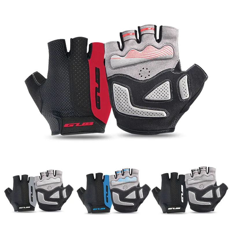 

GUB Summer Cycling Gloves Half Fingers Bike Glove Spring Gel Bicycle Gloves Shockproof Women Men Racing MTB Road Bicycle Gloves