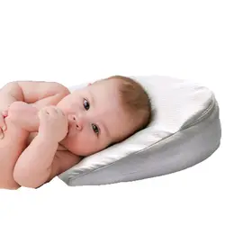 Детские подушки новорожденных Дышащие Детские подушки определенной формы эргономичный пены памяти 0 ~ 12 м кормящих грудного вскармливания