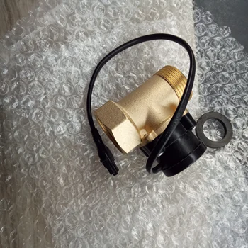 

1.5 Inches Water Pump Flow Switch Liquid Booster Solar Heater Brass Magnetic Pressure Automatic Control Valve Sensor 220V