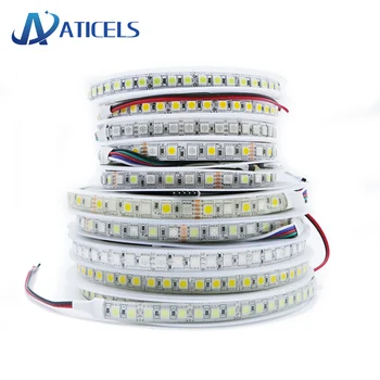 

5M 600LED DC12V LED Strip SMD 5050 RGB RGBW RGBWW Flexible led light Ribbon tape 60LEDs/m,120LEDs/m white,warm white