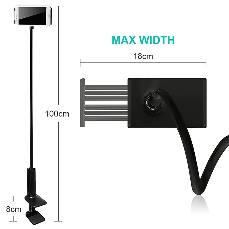 Tablet Stand Holder Flexible Desktop Phone Support For iPad Samsung Mi Pad 4 Xiaomi For iPhone Lazy