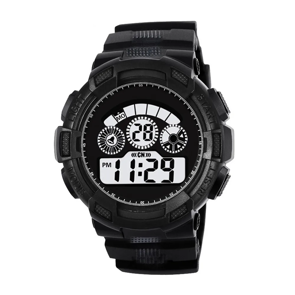 Модные мужские цифровые наручные часы светодиодный спортивные часы Открытый наручные часы reloj relgio saat relogio цифровой reloj Депортиво hombre montre