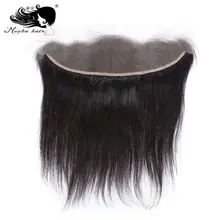 Мокко волосы 13*4 Кружева Фронтальная Закрытие бразильские девственные прямые волосы Отбеленный узел человеческих волос