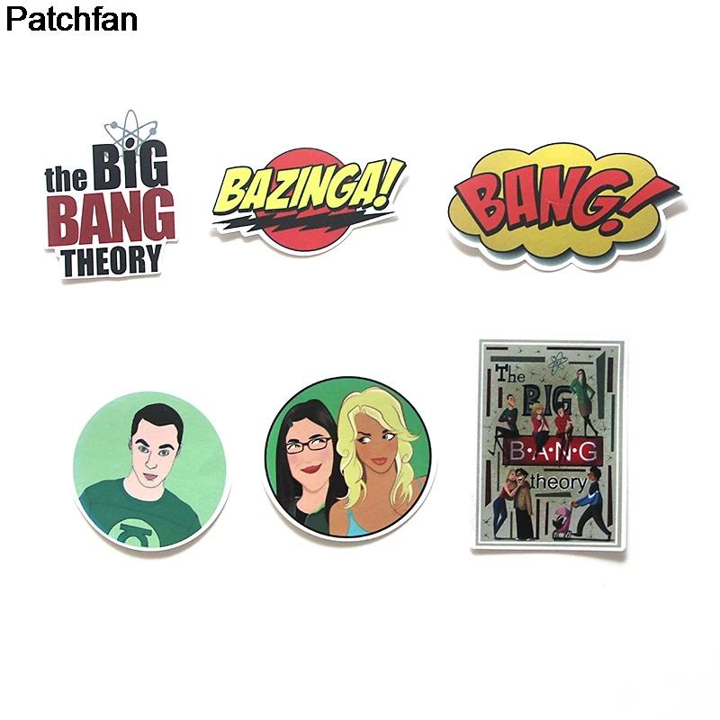 Patchfan 17 шт. 90s TBBT значок DIY декоративные наклейки Дети DIY стены тетрадь чехол для телефона Скрапбукинг альбом A1925