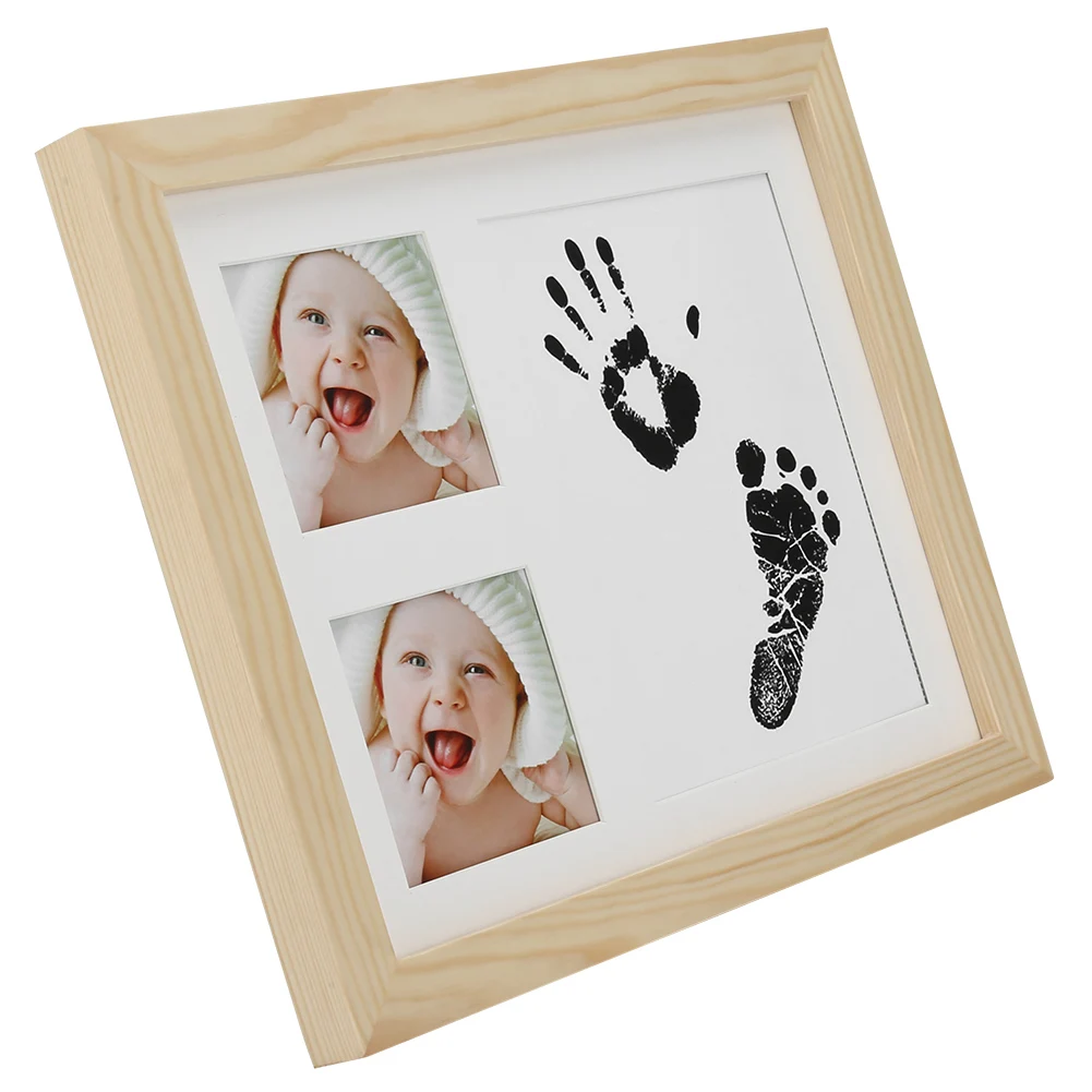 Puseky отпечаток руки ребенка отпечаток ноги нетоксичный новорожденный отпечаток руки Inkpad водяной знак младенческие сувениры литье глиняные