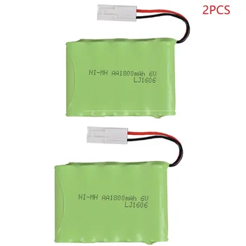 

2pcs/set 6V 1800mAh Remote Control Toys Electric toy security facilities electric toy AA battery 6v battery group SM/T/JST/Plug