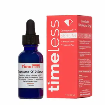 

Timeless Anti Wrinkle Serum COENZYME Q10 Matrixyl 3000 Hyaluronic Acid Face Serum 1 oz 30ml