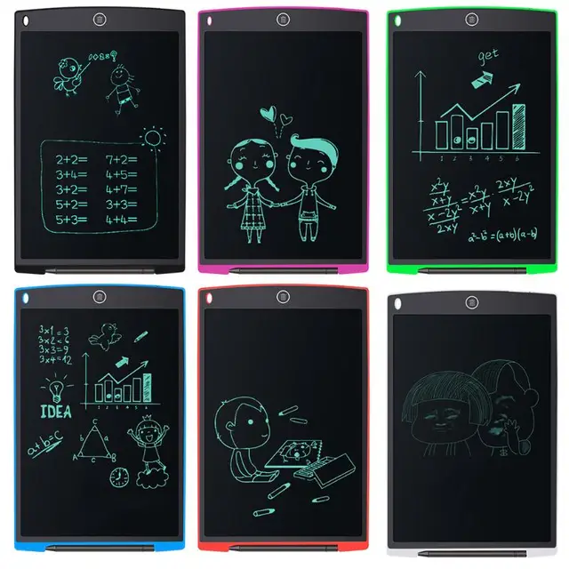 Best Price 12inch Portable Smart LCD Writing Tablet Digital Handwriting Drawing Pad Graphic Board Notepad with button cell Best Price 12inch Portable Smart LCD Writing Tablet Digital Handwriting Drawing Pad Graphic Board Notepad with button cell