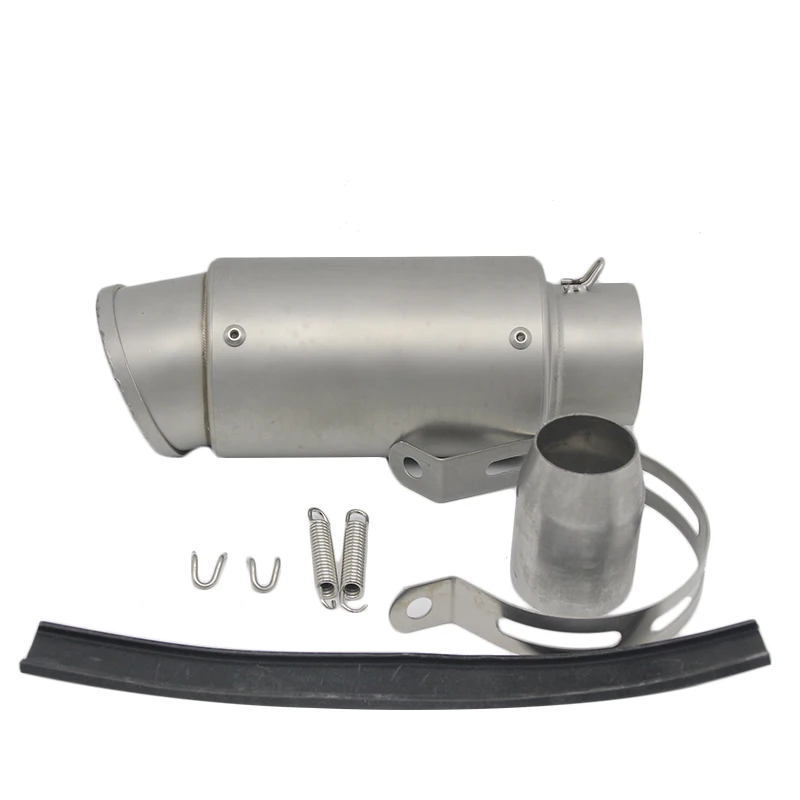 Alconstar-60mm de Escape de la motocicleta Akrapovic silenciador de Escape Moto Dirt Pit bicicleta Scooter ATV Off Road Motocross NINJA CRF230 Alconstar-60mm de Escape de la motocicleta Akrapovic silenciador de Escape Moto Dirt Pit bicicleta Scooter ATV Off Road Motocross NINJA CRF230