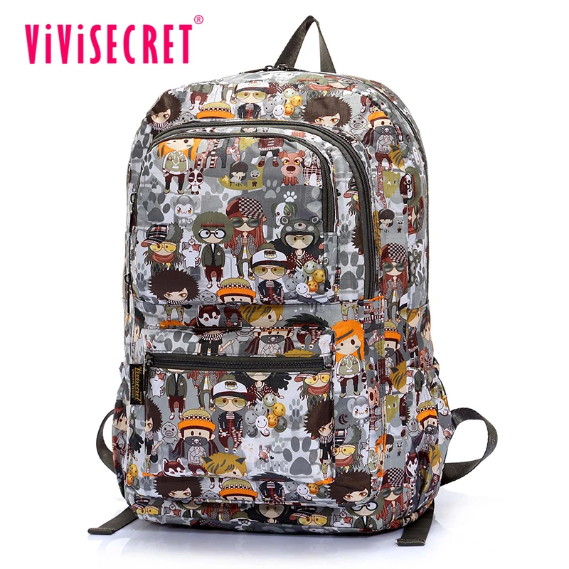 Vivisecret Japanese Anime Characters Backpack Children School Bags