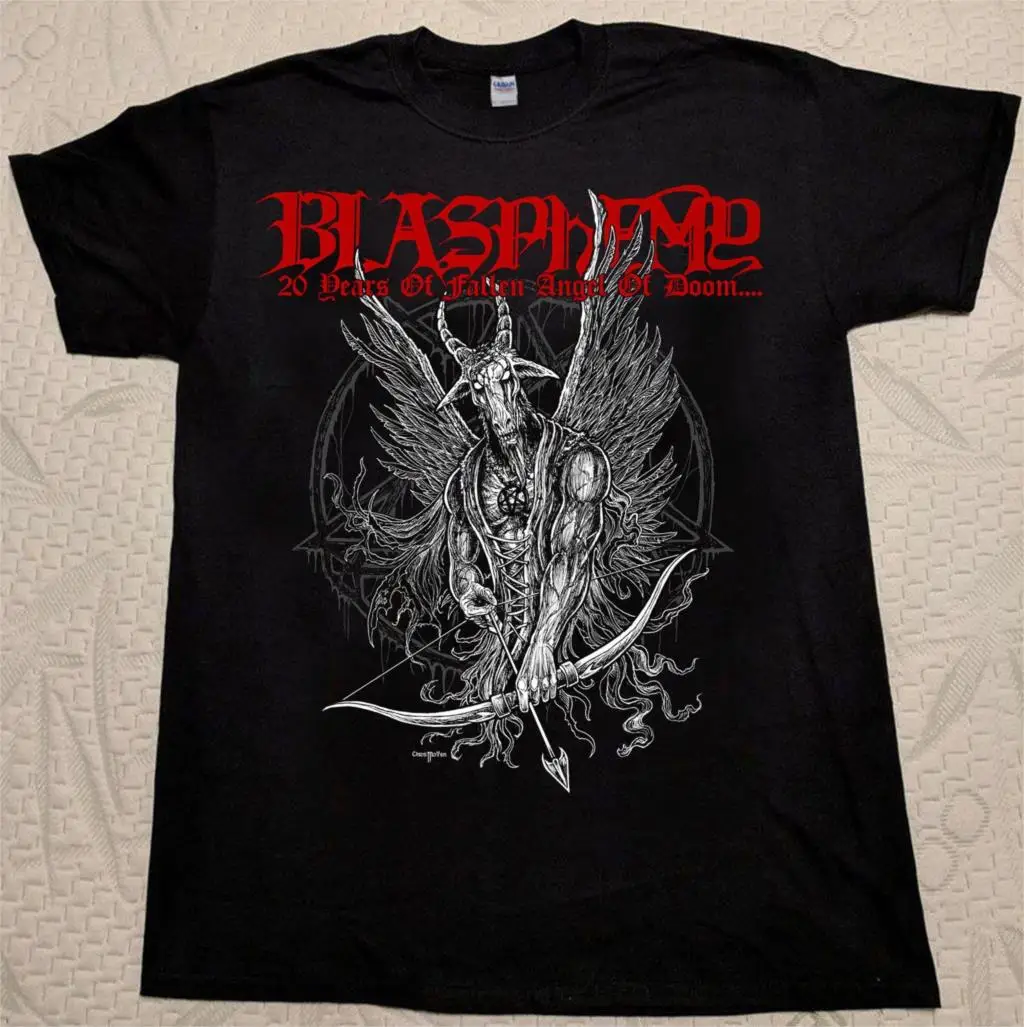 

Blasphemy New Gildan T Shirt Short Sleeve S-3XL