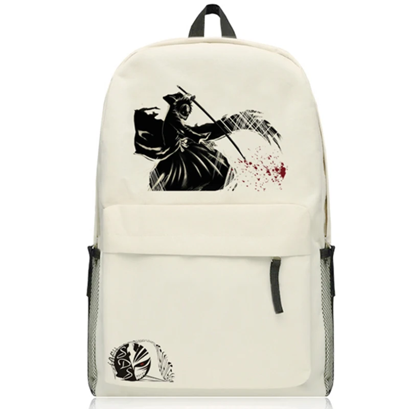 

Anime Bleach Backpack for Womens Mens Boys Grils School Bags Cartoon Kurosaki Ichigo Printing Travel Bag Laptop Backpack