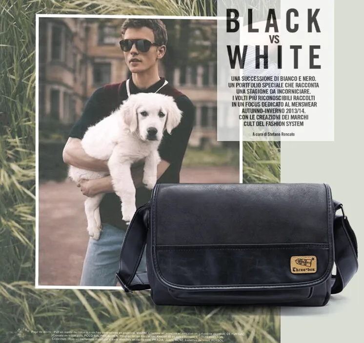 men leather messenger bag1