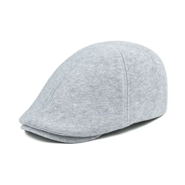 6 panel duckbill flat cap