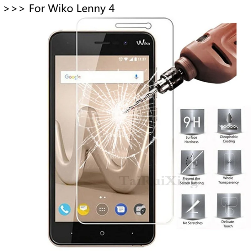 

Tempered Glass For Wiko Lenny 4 Screen Protector 2.5D 0.26mm 9H Protection Film For Wiko Lenny 4 Tempered Glass