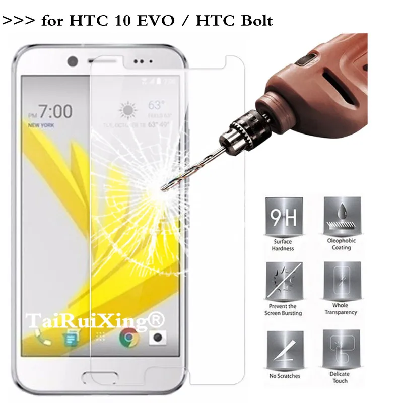 9H 2.5D 0 26 мм Закаленное стекло протектор экрана для HTC 10 EVO 10EVO Защитная пленка