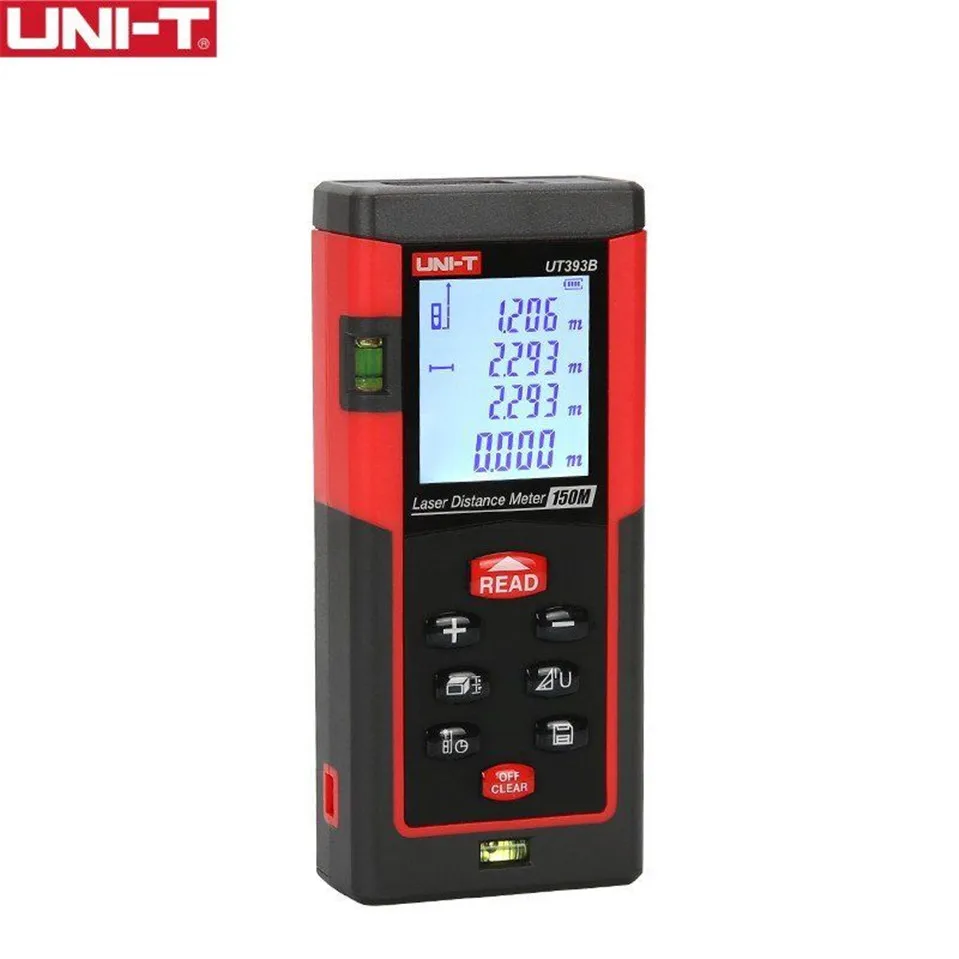 

UNIT UT393B Laser Distance Meters 150m Range Add/Sub Triangle Pythagore Continuous Measurement UNIT Rangefinder