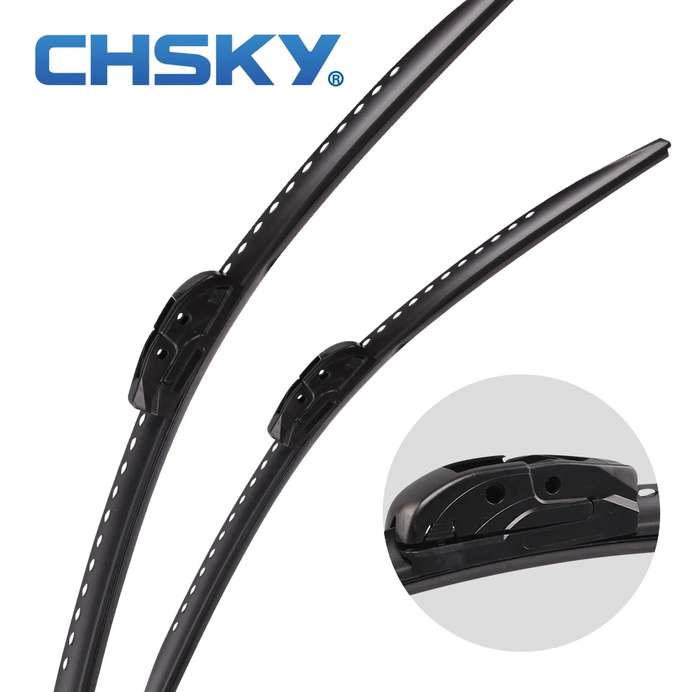 Передние зеркальные стеклоочистители CHSKY для Toyota Corolla Avensis RAV4 Camry Verso 2 Prius Land Cruiser
