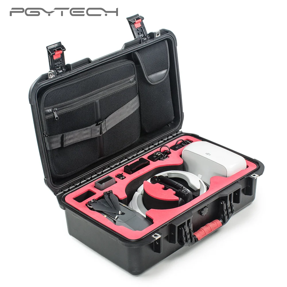 PGYTECH стандартный защитный чехол для переноски для DJI Mavic профессиональные защитные очки Аксессуары для дрона водонепроницаемый жесткий EVA пена сумка для переноски