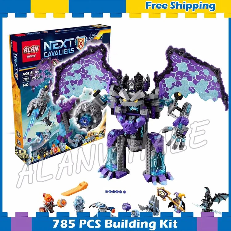 

808pcs Knight Stone Colossus of Ultimate Destruction Model Building Blocks 10705 Assemble Gifts sets Nexus Compatible With Lego
