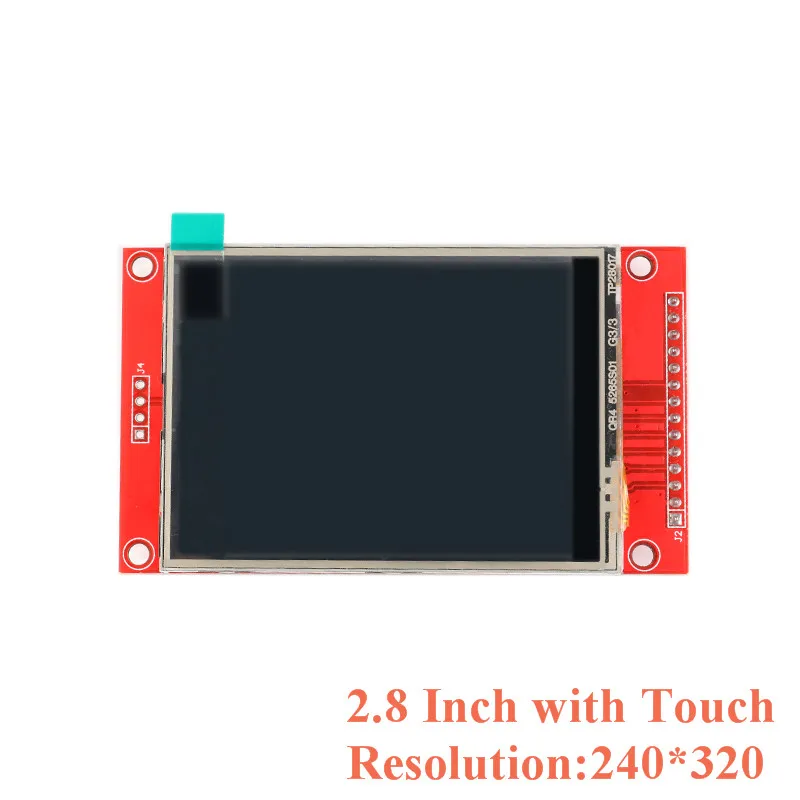 2.8 inch with touch 2,4/2,8 дюймов TFT цветной экран ЖК-дисплей модуль привода ILI9341 интерфейс SPI 240*320 - Цвет: 2.8 inch with touch