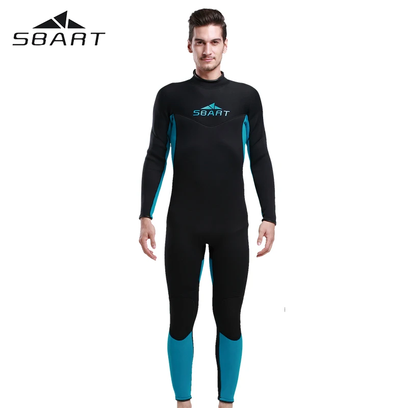 

SBART 2018 Surfing Wetsuits Men Neoprene Wetsuit Scuba Diving Suit Wetsuit One Piece Swimwear Fishing Full Body Swimwear