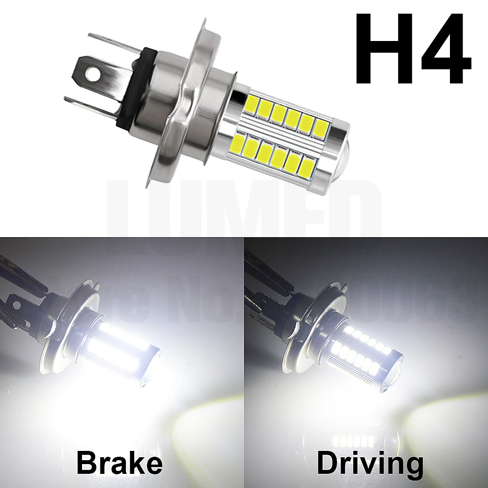 2x H8 H11 светодиодный H4 H7 HB4 9006 HB3 9005 туман светильник s лампы 5630 SMD вождение автомобиля ходовой огонь автоматические светодиоды светильник 6000 К белый свет 12 В