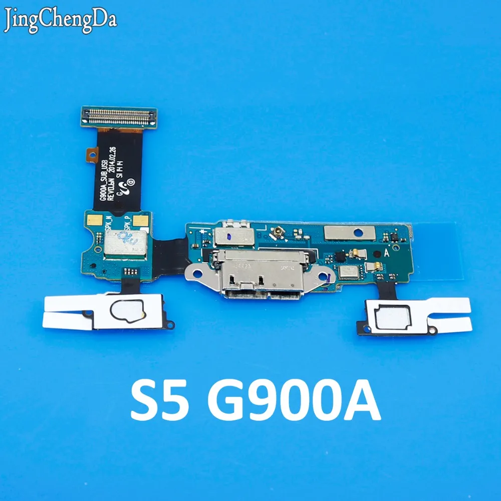 

JingChengDa New For Samsung Galaxy S5 G900A G900T G900V G9250 G900F USB Charger Charging Connector Dock Port Flex Cable