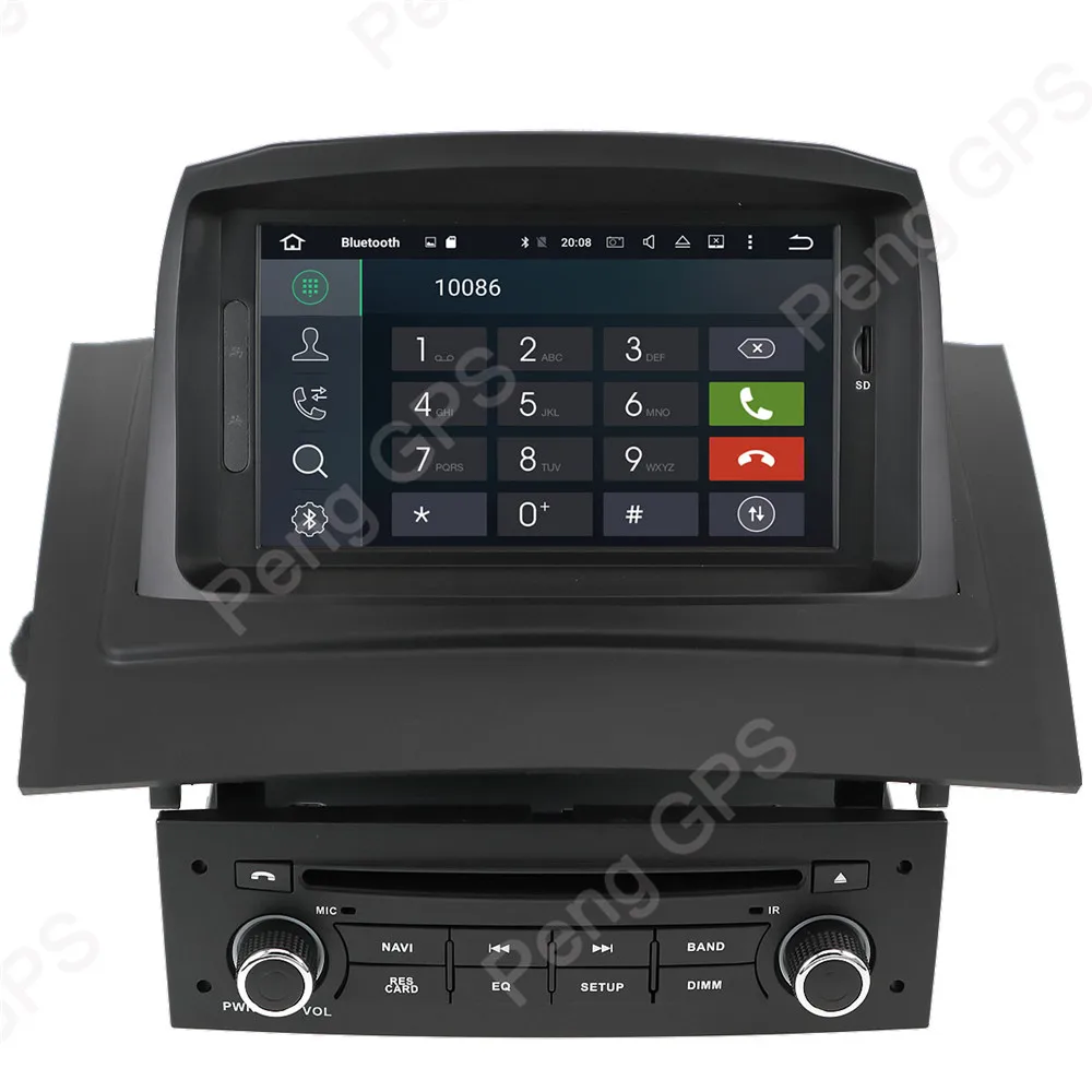 Cheap 7 Inch 8 Core Android 9.0 Autoradio for Renault Megane 2 Fluence 2002-2008 GPS Navigation CD DVD Player 4G+32G Multimedia Unit 5