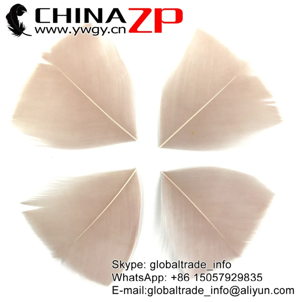 

CHINAZP Factory 3~7cm 5000Pcs/lot High Quality DyedTaupe Turkey Feathers Petal Trimmed Wholesale for Craft