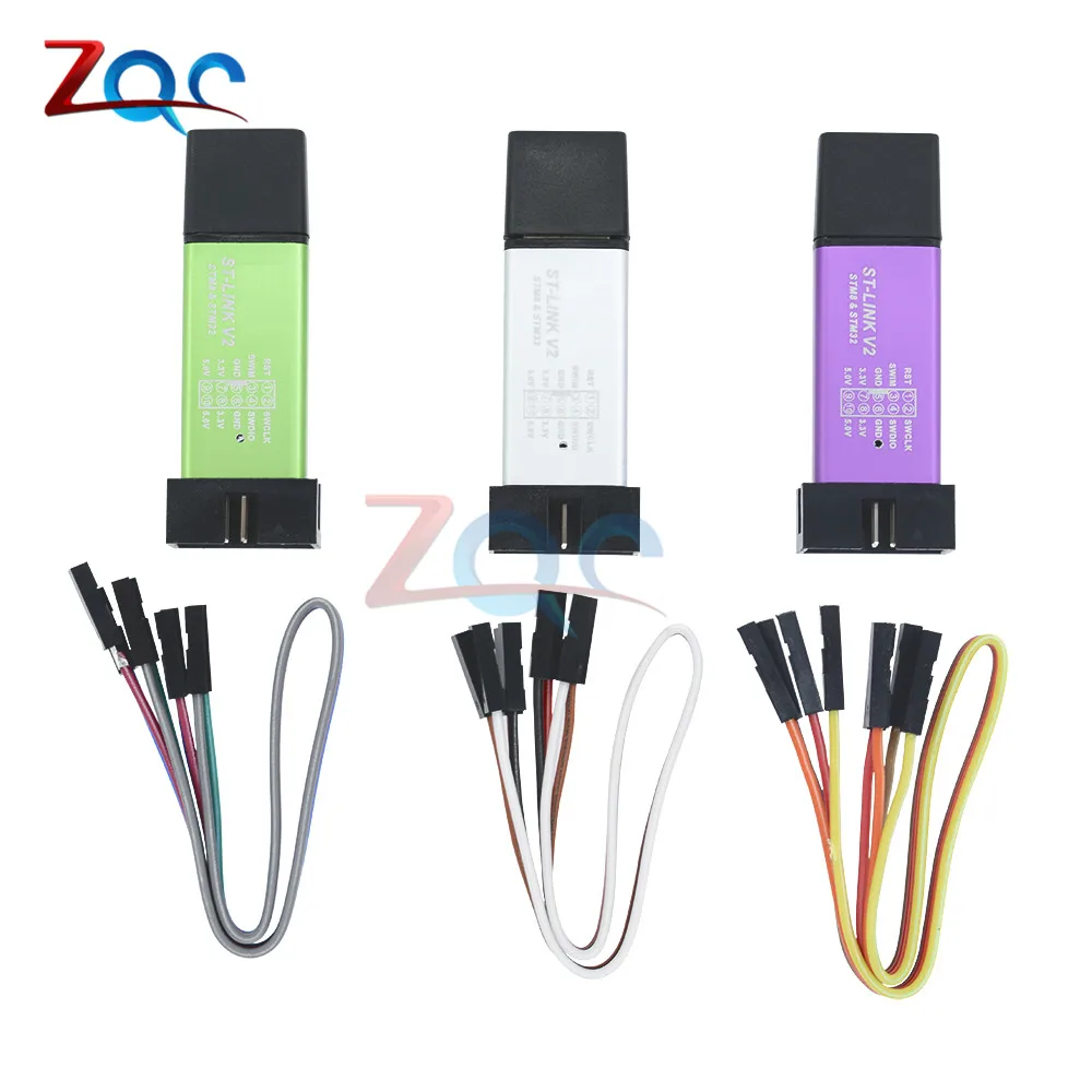 1 комплект ST LINK Stlink Link V2 Mini STM8 STM32 симулятор загрузки программирования с покрытием