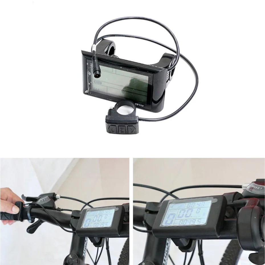 led sw900lcd display cabo à prova dwaterproof