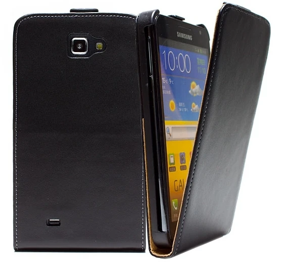 

Genuine leather case For Samsung Galaxy Note GT-N7000 I9220 Case Cover