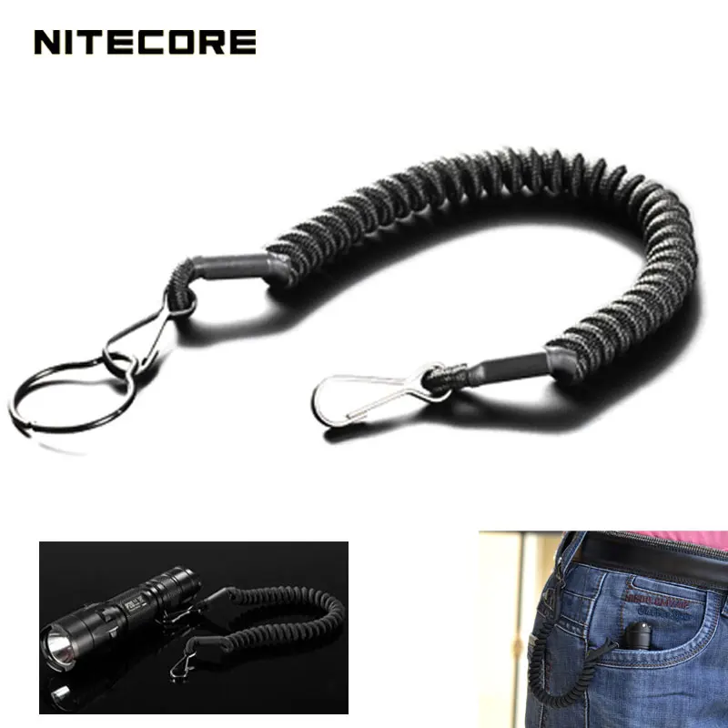 Top Grade Nitecore NTL20 Led Flashlight Tactical Lanyard Punched