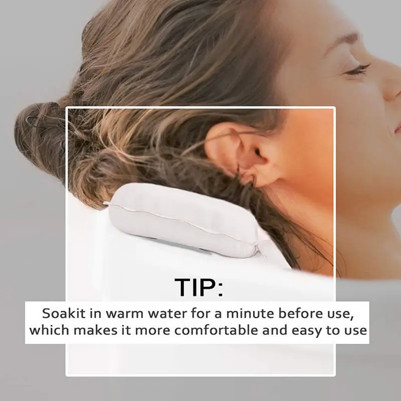 

Bath Spa Pillow Cushion Neckrest Back Support Comfort Bathtub Tub Memory Foam