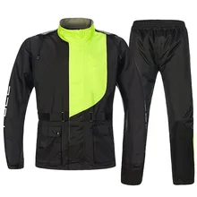 3 Color Fashion Outdoor Sports Rainwear Fishing Man Woman Waterproof Fission Raincoat Suit Motorcycle Raincoats Pants