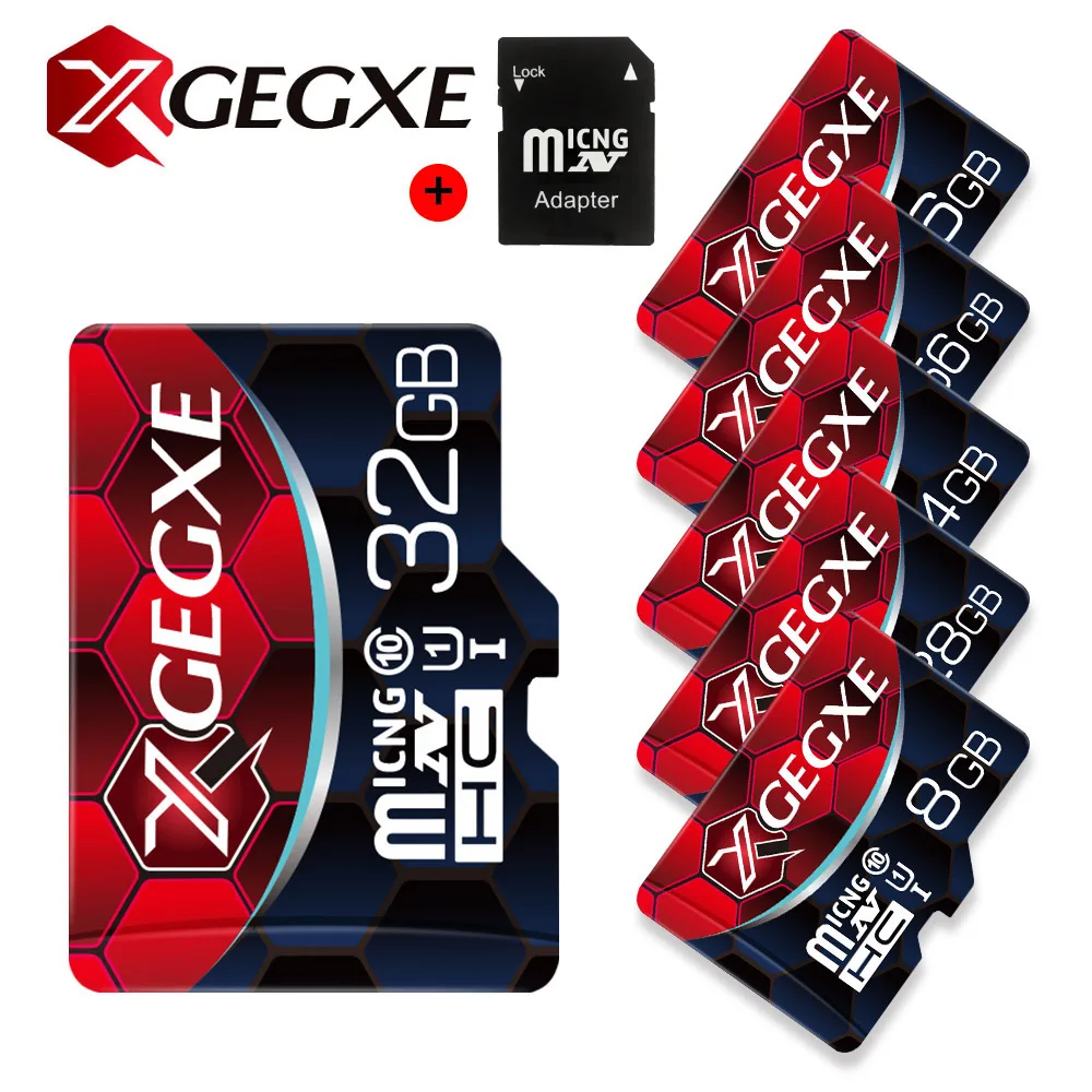 XGEGXE карта памяти 256GB U3 UHS-3 32GB Micro sd карта 128G 64G 8G класс 10 UHS-1 флэш-карта памяти Microsd TF/sd карта s для планшета